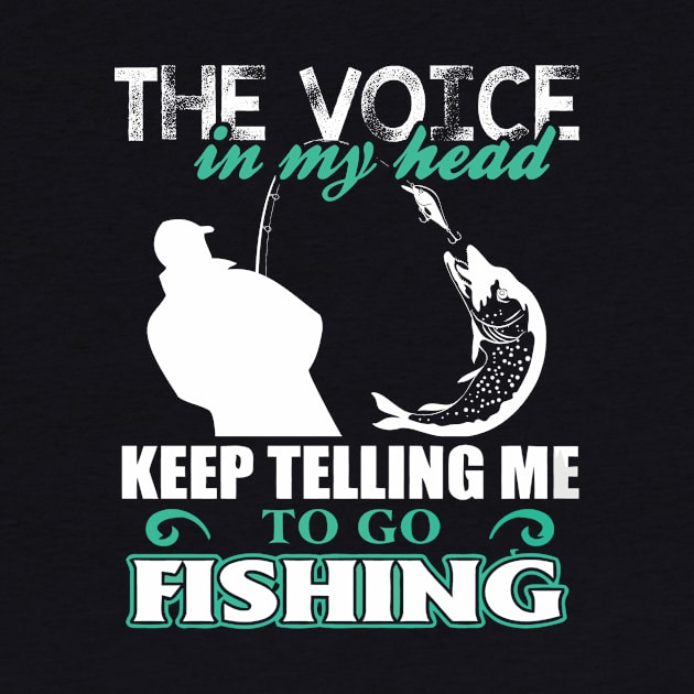 In my head, keep telling me to go fishing by danieldamssm